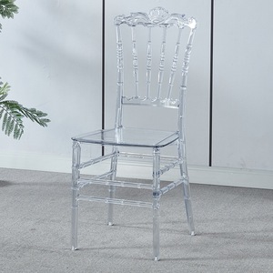 Napoleon Interno Interno Esterno Esterno in polipropilene <span class=keywords><strong>Sedie</strong></span> in policarbonato impilabili trasparenti per evento - Product Image 5