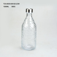 Bouteille d'eau en verre borosilicate de haute qualité sans BPA pour enfants, vente chaude en provenance d'usine en Chine