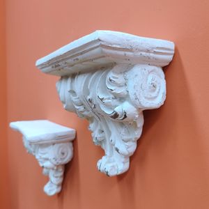 INNOVA prêt à expédier décoration de la maison MGO étagère murale en bois flottant ensemble de supports de meubles de salon - Product Image 2