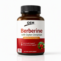 Berbérine, Cannelle de Ceylan, Santé Cardiovasculaire, Bien-être du Foie et Digestif, Supplément à Puissance Maximale, Ingrédients Naturels