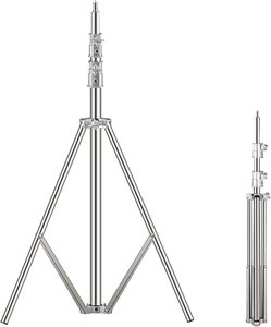 9ft Heavy Duty 2.8m En Acier Inoxydable <span class=keywords><strong>Photo</strong></span> Vidéo Studio Trépied Forte Support De Lumière Pour L'éclairage De Studio De Photographie - Product Image 1