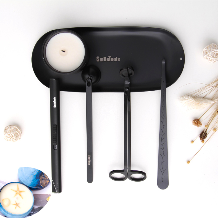 Набор для ухода за свечами под заказ, ножницы, фитиль, триммер/укутер/щипчик/Аксессуары для подноса, подарок для любителей свечей