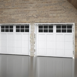 Puerta DE GARAJE DE ACERO aislada de estilo americano moderno Puerta motorizada marrón Portone Sezionale para aplicaciones de almacén residencial - Product Image 2