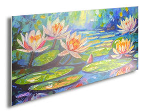 Panneau de chauffage mural infrarouge à haut rendement énergétique 800W Toile en aluminium imprimée personnalisée Protection contre la surchauffe du plafond peu encombrante pour - Product Image 4