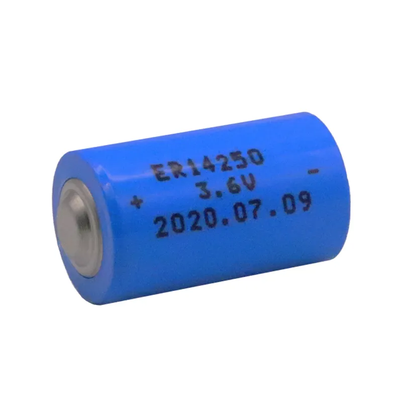 OEM 1200MAh 1/2AA Ukuran LiSOCL2 3.6V Baterai Lithium ER14250 Baterai