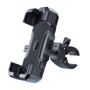 Soporte de teléfono universal de seguridad One Touch para bicicleta, rotación de 360, soporte de teléfono para motocicleta y bicicleta para montar en teléfono móvil de 4-7 pulgadas - Product Image 1