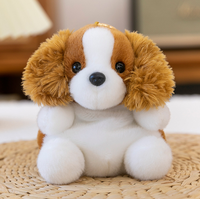 Petite taille animal lesté jouet girafe chien lapin écureuil peluche porte-clés jouet en peluche sac à dos pendentif griffe Machine jouet