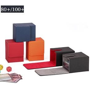 YY 100+ Card Deck <b>Storage</b> Box Magnetic Trading Card Holder Case for <b>Tabletop</b> Games and Collectors - Product Image 1
