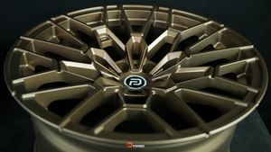 ล้ออัลลอยปลอมแปลง827ม. ทำจากผ้าซาตินสีบรอนซ์แข็งแรงและน้ำหนักเบาสำหรับ G80 M3บีเอ็มดับเบิลยู M4 g82 g83 G87 M2 - Product Image 6