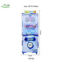JY Wholesale Clip en métal intégral à 48 pinces, personnalisable, universel, pour snacks, peluches, machines à grue et lumières LED, garantie 1 an, version anglaise