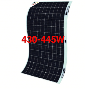 แผงโซลาร์เซลล์แบบยืดหยุ่นชนิดโ<span class=keywords><strong>ม</strong></span>โนคริสตัลไลน์ PERC กำลังไฟ 390W 395W 400W แบบฮาล์ฟ<span class=keywords><strong>เซล</strong></span>ล์ น้ำหนักเบา สำหรับรถบ้านและแคมป์ปิ้ง - Product Image 3