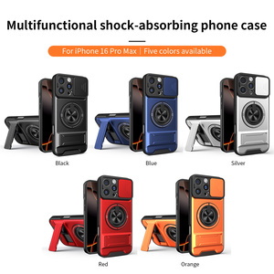 Nouvelle conception de protection d'objectif de caméra coulissante, coque de téléphone magnétique antichoc pour <span class=keywords><strong>iPhone</strong></span> <span class=keywords><strong>11</strong></span> 12 13 14 15 16 <span class=keywords><strong>Pro</strong></span> Max 17 Air Case - Product Image 6