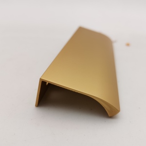 Новые минималистичные невидимые алюминиевые дверные ручки из матового никеля для мебели кухонного шкафа - Product Image 2