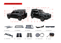 Pare-chocs avant Jetour Traveler T2 - Barre de protection tout-terrain en acier au manganèse - Accessoires de modification Jetour T2