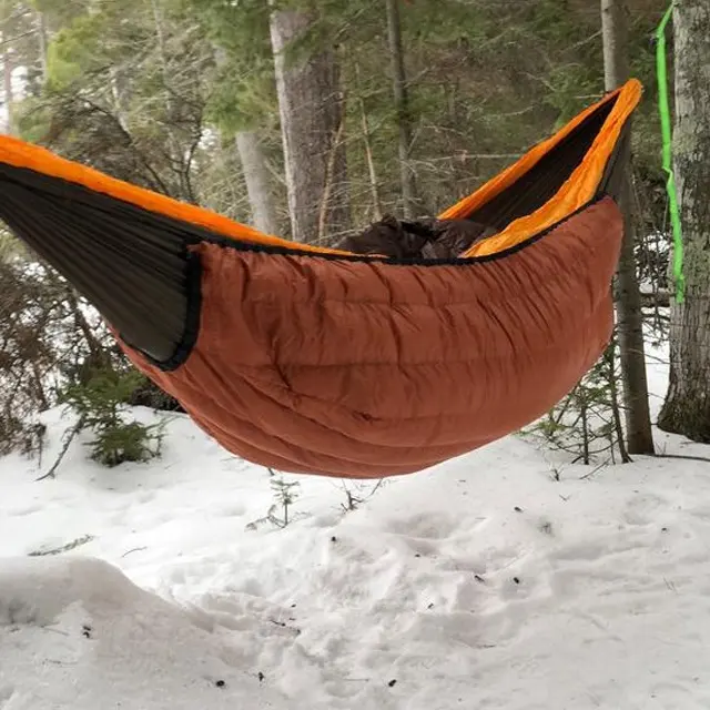 Outdoor Dikker Warme Hangmat Onderquilt Geïsoleerd Onder Dekbed Voor Buiten Camping Hangmatten Slaapzakken