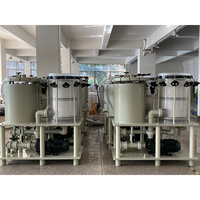Filtre chimique, équipement en matériau PP, moteur AC, pompe anti-acide, machine de filtration de liquides industrielle 10000L, 220V/380V