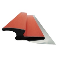 Lame de raclage 800*150 mm, outil de peinture, couteau de plâtrier en acier inoxydable avec manche en aluminium, lame de raclage pour cloisons sèches