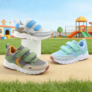 Scarpe Sportive per Bambini OLICOM con Logo Personalizzato, Chiusura a Strappo, Tomaia in Rete, Leggere e Facili <span class=keywords><strong>da</strong></span> Pulire per Corsa, Scuola e Parco Giochi - Product Image 1