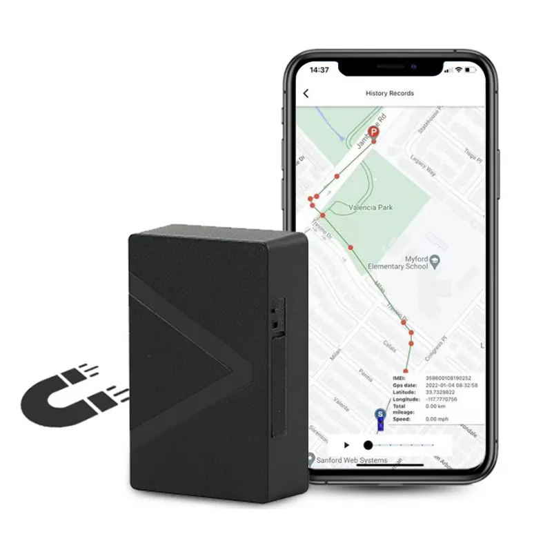 เวลาสแตนด์บายนานมินิ Locator อุปกรณ์ติดตาม Mini 4G Gps Tracker สำหรับการติดตามทั่วโลก