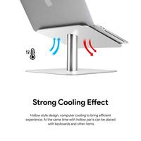 Soporte Universal Desmontable de Metal para Laptop, Base Ergonómica de Aluminio para Escritorio, Soporte para Notebook