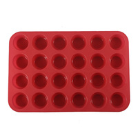 24 pièces/ensemble moule en silicone de cuisson de qualité alimentaire Silicone Cupcake cuisson pâtisserie outils moule à biscuits