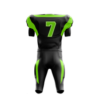 Uniforme de Fútbol Americano Personalizable al por Mayor con Nombre de Equipo, Uniforme de Fútbol Americano Cómodo y Transpirable