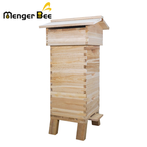 New Warr Beehive 8-frame 3-tier Heavy Duty Wooden Bee Hive <b>Box</b> Easy Maintenance for Commercial Apiary High Efficiency Honey - Product Image 1