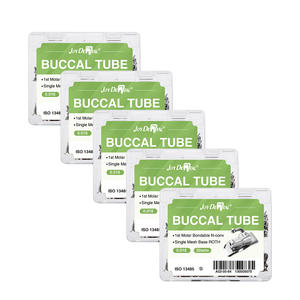Joydental 1ST /2nd Molar Bondable Mesh Base dönüştürülemeyen tek <span class=keywords><strong>Roth</strong></span>/MBT 0.018/0.022 <span class=keywords><strong>Buccal</strong></span> tüp - Product Image 5