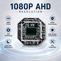 Module de caméra AHD 1080P 30FPS ultra-compact 16 mm avec capteur CMOS, tension large bande 3,3-5 V, faible courant 100 mA pour DVR / moniteur de recul
