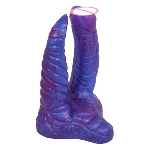 Soft Silicone Adult Sex Toys Double Headed <b>Dildo</b> Gay Masturbating Monster Dragon Animal <b>Dildo</b> Anal Toys for Couple Sex Game - Product Image 3