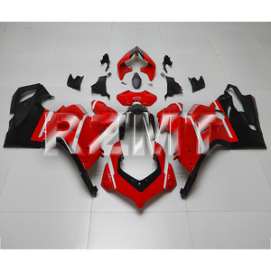 Pour <span class=keywords><strong>Ducati</strong></span> <span class=keywords><strong>Panigale</strong></span> V4 <span class=keywords><strong>V4S</strong></span> V4SP <span class=keywords><strong>2020</strong></span> 2021, carénage de moto en ABS injecté, pièces de carrosserie personnalisées, kit de carénages D1021-101a - Product Image 1