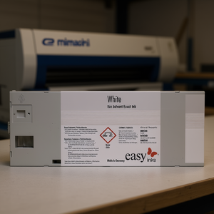 Encre blanche éco-solvant Easy Inks Exact 220 ml pour imprimantes Roland Mutoh Mimaki - Product Image 3