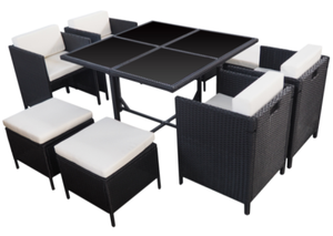 YOHO Design moderne confortable 5 pièces Patio jardin osier rotin canapé ensemble prêt à expédier en Stock meubles avec coussins-Offre Spéciale - Product Image 2