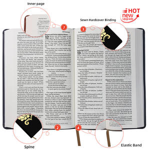 Nueva <span class=keywords><strong>Biblia</strong></span> Estándar <span class=keywords><strong>Americana</strong></span> Edición Revisada, Sagradas Escrituras en Cuero Hechas a Mano, KJV para Iglesia, Escuela y Ministerio - Product Image 5