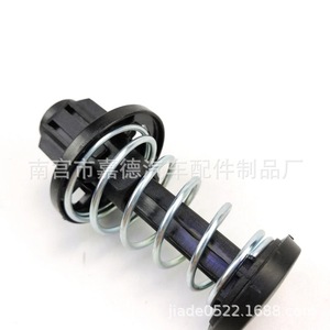 Amortisseur de capot Mercedes-Benz A2058800027, support de capot moteur avant, ressort de retenue, cache de fixation, Classe C - Product Image 2
