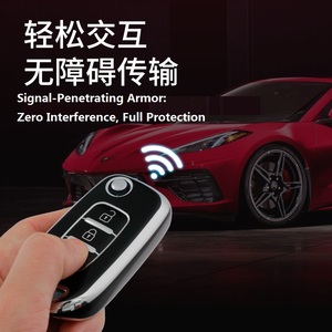 Housse de clé en TPU Premium pour <span class=keywords><strong>Renault</strong></span> Kadjar/Koleos/City K-ZE/Captur (2018-2022) -Étui de protection anti-rayures - Product Image 4