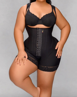 Corset gainant OEM/ODM à larges bretelles, buste ouvert, soutien dorsal élevé, compatible grandes tailles