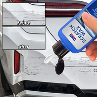 Cera para Eliminar Arañazos de Pintura de Automóviles Astree, Fórmula Nano Compatible con Todas las Pinturas, Taladro Manual, 100 ml