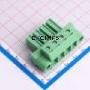 1828265 Plug-in Terminal Block P=7.62mm Connector ( Pitch: 7.62mm )( Color: Green )( Number of Rows: 1 ) - Product Image 1