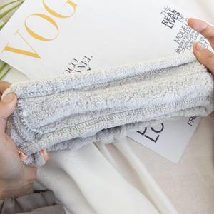 Cute Bowtie Facial Soft Coral Fleece Elastic Hairband Makeup <strong>Bath</strong> Headbands for Women Cosmetic &amp; Facial Spa - Product Image 5