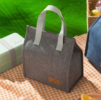 Portable étanche Oxford dessin animé impression fourre-tout sacs à déjeuner isolation thermique pique-nique sac isotherme sac à main pour les écoliers