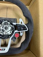 Volant de voiture personnalisé GZYLC pour Audi R8 A3 8Y 8P 8V B8 B9 TTS A4 B8 B8.5 A5 A6 C7 C8 4F A7 A8 Q3 Q5 S3 8V S4 S5 Rs3 Rs4 Rs5