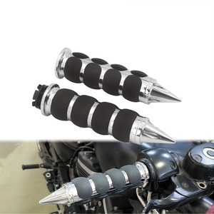 22/25mm Evrensel Motosiklet Gidonları Sivri Uçlu ve Desteksiz Kauçuk Kaymaz Gidonlar Motosiklet Aksesuarları - Product Image 3