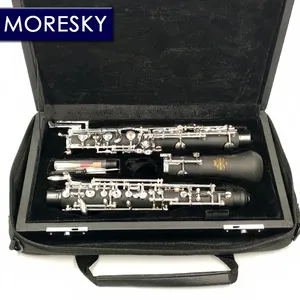 โอโบ MORESKY รุ่น Professional C Key แบบกึ่งอัตโนมัติ  วัสดุคิวโปรนิกเกิลชุบเงิน โอโบอัตโนมัติเต็มรูปแบบ S6 - Product Image 1