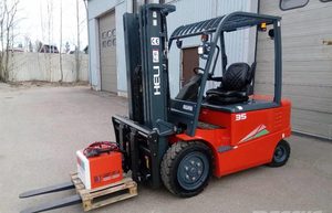 מלגזה חשמלית 3.5 ט' הלי CPD35-A3LIH4-M/CPD35 למכירה מלגזת סוללת ליתיום - Product Image 6