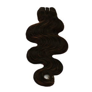 Extensions de cheveux vierges brésiliennes vietnamiennes 100% non traitées, ondulation naturelle, sans colle # 4 paquets de chocolat brun - Product Image 4