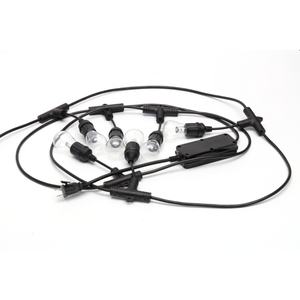 Guirlandes lumineuses d'extérieur américaines de Noël, indice de protection IP65, avec fusible intégré et fonctionnalité contrôlée par application - Product Image 1