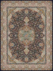 Alfombra de seda hecha a mano Superior de alta densidad, diseño tradicional intrincado, textura suave y suave, duradera y lujosa para el hogar - Product Image 2