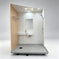 Module de salle de bain intégré, salle de douche tout-en-un, unité de salle de bain modulaire complète
