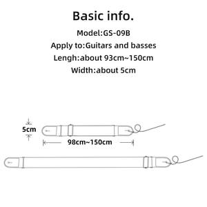 Ensemble de sangles de <span class=keywords><strong>guitare</strong></span> de conception <span class=keywords><strong>originale</strong></span> pour basses et accessoires de <span class=keywords><strong>guitare</strong></span> électrique - Product Image 6